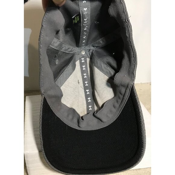Under Armour Mens Gray Mesh Baseball Cap MD/LG - Picture 8 of 11